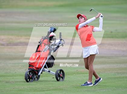 Thumbnail 1 in CIF SDS Girls Golf Championships (Day 1) photogallery.