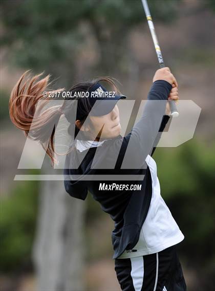 Thumbnail 2 in CIF SDS Girls Golf Championships (Day 1) photogallery.