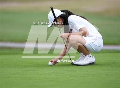 Thumbnail 3 in CIF SDS Girls Golf Championships (Day 1) photogallery.