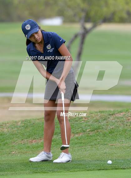 Thumbnail 1 in CIF SDS Girls Golf Championships (Day 1) photogallery.