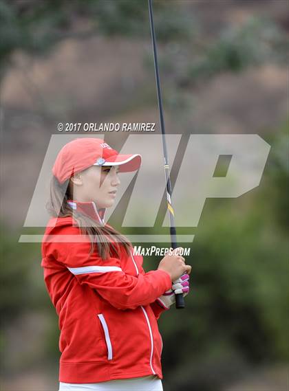 Thumbnail 1 in CIF SDS Girls Golf Championships (Day 1) photogallery.