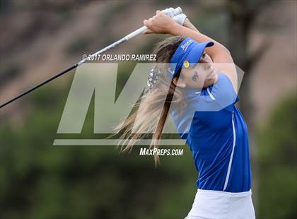 Thumbnail 2 in CIF SDS Girls Golf Championships (Day 1) photogallery.