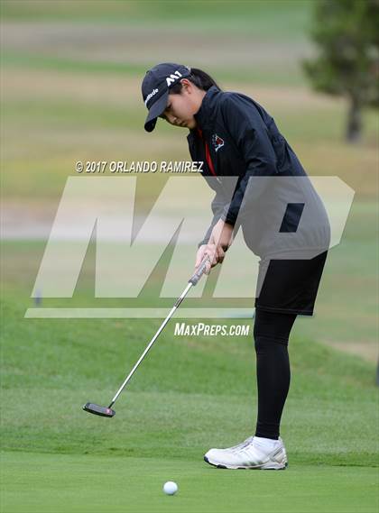 Thumbnail 3 in CIF SDS Girls Golf Championships (Day 1) photogallery.