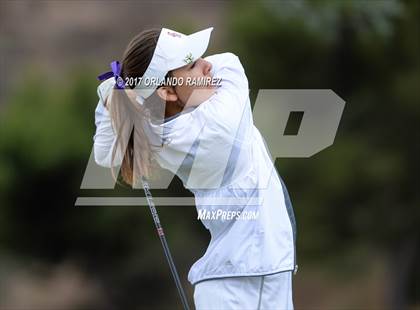Thumbnail 1 in CIF SDS Girls Golf Championships (Day 1) photogallery.