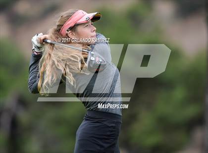 Thumbnail 2 in CIF SDS Girls Golf Championships (Day 1) photogallery.