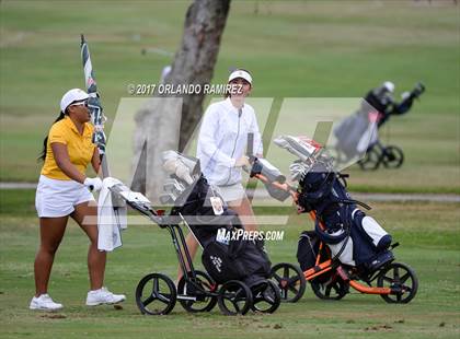 Thumbnail 1 in CIF SDS Girls Golf Championships (Day 1) photogallery.