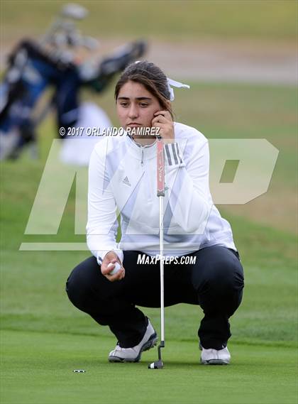 Thumbnail 1 in CIF SDS Girls Golf Championships (Day 1) photogallery.