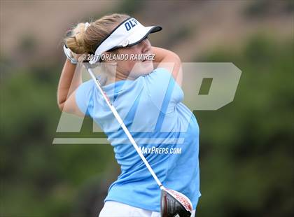 Thumbnail 2 in CIF SDS Girls Golf Championships (Day 1) photogallery.