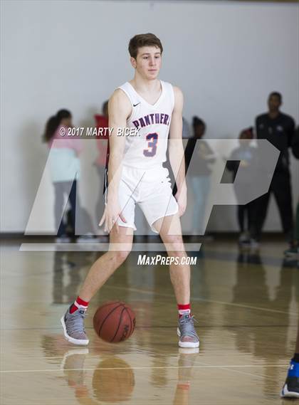 Thumbnail 1 in Holiday Hoops  San Joaquin Memorial vs. San Leandro photogallery.