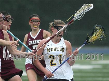 Thumbnail 2 in Granby Memorial vs. Weston (CIAC Class S Final) photogallery.