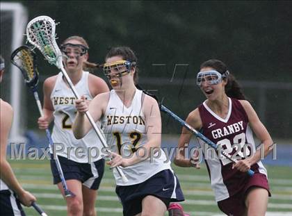Thumbnail 2 in Granby Memorial vs. Weston (CIAC Class S Final) photogallery.