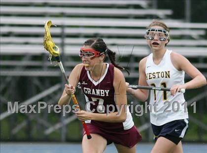 Thumbnail 3 in Granby Memorial vs. Weston (CIAC Class S Final) photogallery.