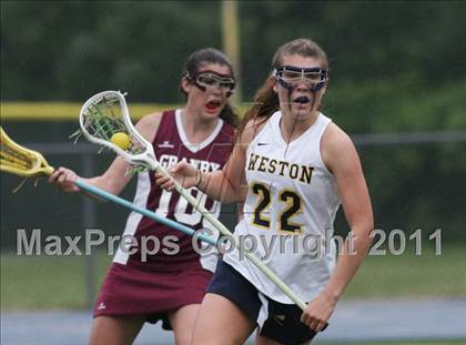 Thumbnail 2 in Granby Memorial vs. Weston (CIAC Class S Final) photogallery.