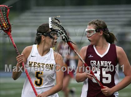 Thumbnail 3 in Granby Memorial vs. Weston (CIAC Class S Final) photogallery.