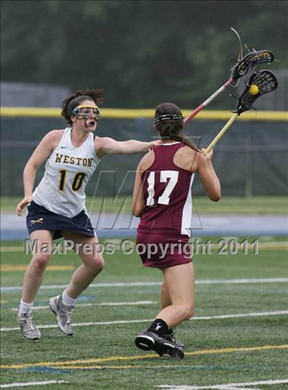 Thumbnail 2 in Granby Memorial vs. Weston (CIAC Class S Final) photogallery.