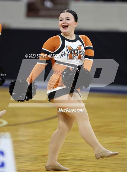Thumbnail 2 in Mead CHSAA Spirit Poms photogallery.