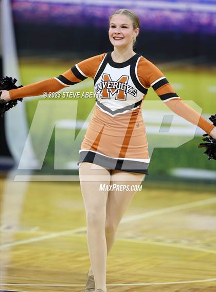 Thumbnail 2 in Mead CHSAA Spirit Poms photogallery.