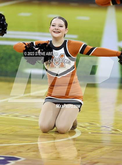 Thumbnail 2 in Mead CHSAA Spirit Poms photogallery.