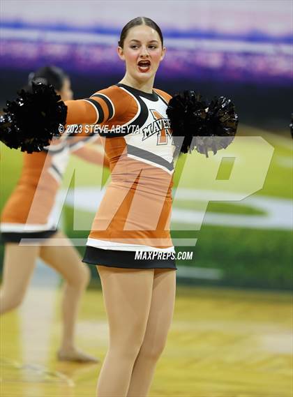Thumbnail 2 in Mead CHSAA Spirit Poms photogallery.