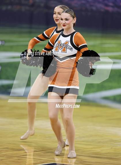 Thumbnail 2 in Mead CHSAA Spirit Poms photogallery.