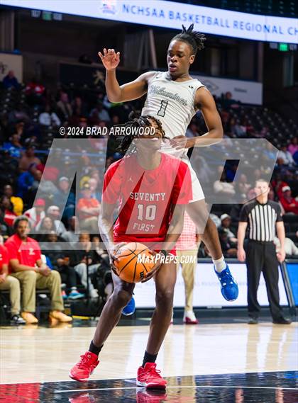 Thumbnail 3 in Seventy-First vs Westover (NCHSAA 3A Regional Final) photogallery.