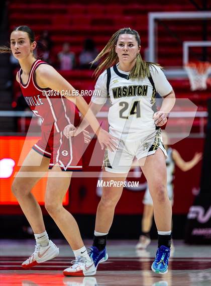 Thumbnail 2 in Springville vs. Wasatch (UHSAA 5A Semifinal) photogallery.