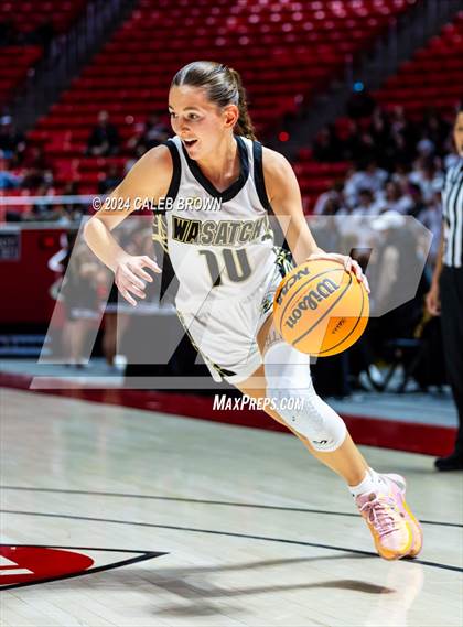 Thumbnail 3 in Springville vs. Wasatch (UHSAA 5A Semifinal) photogallery.