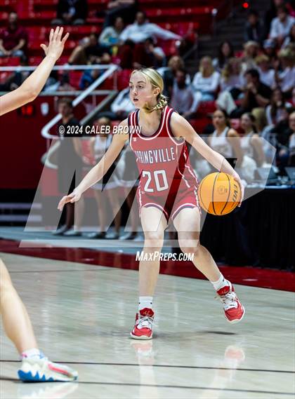 Thumbnail 2 in Springville vs. Wasatch (UHSAA 5A Semifinal) photogallery.