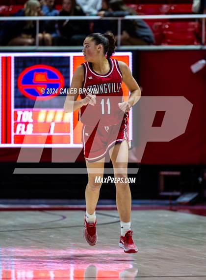Thumbnail 2 in Springville vs. Wasatch (UHSAA 5A Semifinal) photogallery.