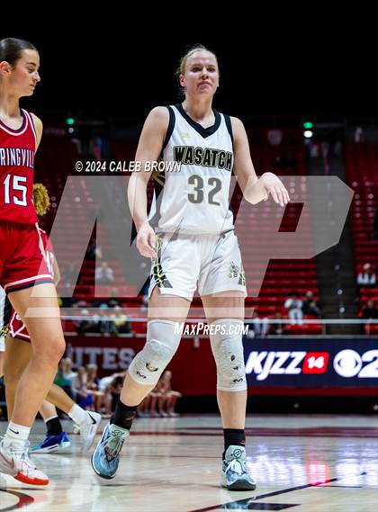 Thumbnail 2 in Springville vs. Wasatch (UHSAA 5A Semifinal) photogallery.