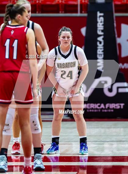 Thumbnail 2 in Springville vs. Wasatch (UHSAA 5A Semifinal) photogallery.