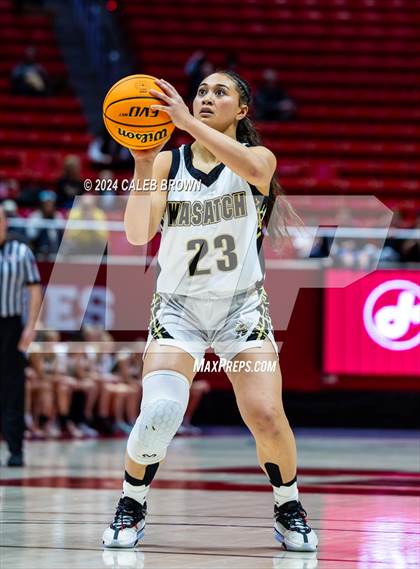 Thumbnail 1 in Springville vs. Wasatch (UHSAA 5A Semifinal) photogallery.