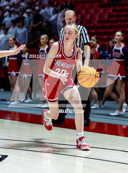 Thumbnail 3 in Springville vs. Wasatch (UHSAA 5A Semifinal) photogallery.
