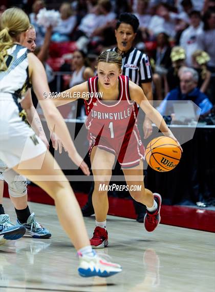 Thumbnail 1 in Springville vs. Wasatch (UHSAA 5A Semifinal) photogallery.