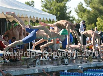Thumbnail 1 in CIF Central Section Swimming Championships (Prelims 400 Freestyle Relay) photogallery.