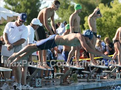 Thumbnail 2 in CIF Central Section Swimming Championships (Prelims 400 Freestyle Relay) photogallery.