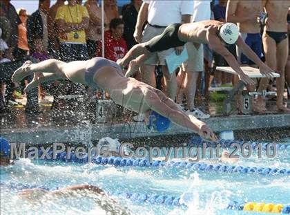 Thumbnail 2 in CIF Central Section Swimming Championships (Prelims 400 Freestyle Relay) photogallery.