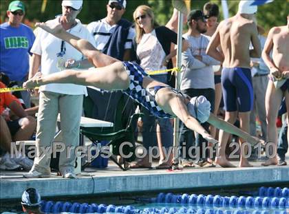 Thumbnail 2 in CIF Central Section Swimming Championships (Prelims 400 Freestyle Relay) photogallery.
