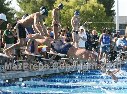 Thumbnail 3 in CIF Central Section Swimming Championships (Prelims 400 Freestyle Relay) photogallery.