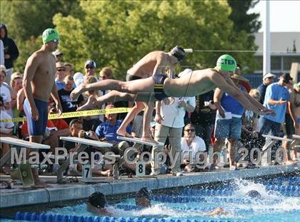 Thumbnail 3 in CIF Central Section Swimming Championships (Prelims 400 Freestyle Relay) photogallery.