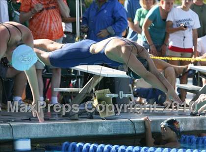 Thumbnail 2 in CIF Central Section Swimming Championships (Prelims 400 Freestyle Relay) photogallery.