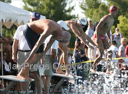 Thumbnail 2 in CIF Central Section Swimming Championships (Prelims 400 Freestyle Relay) photogallery.