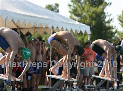 Thumbnail 2 in CIF Central Section Swimming Championships (Prelims 400 Freestyle Relay) photogallery.