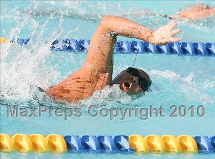 Thumbnail 2 in CIF Central Section Swimming Championships (Prelims 400 Freestyle Relay) photogallery.