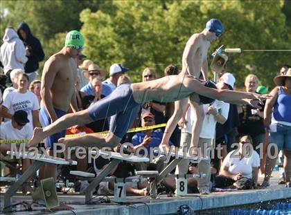 Thumbnail 1 in CIF Central Section Swimming Championships (Prelims 400 Freestyle Relay) photogallery.