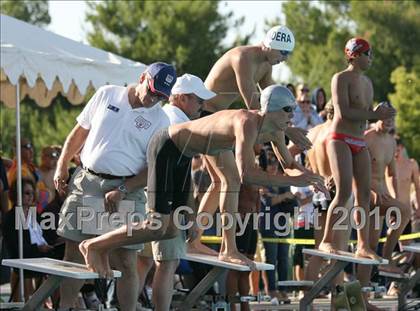 Thumbnail 2 in CIF Central Section Swimming Championships (Prelims 400 Freestyle Relay) photogallery.