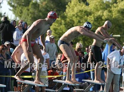 Thumbnail 3 in CIF Central Section Swimming Championships (Prelims 400 Freestyle Relay) photogallery.