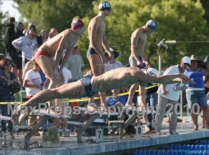 Thumbnail 2 in CIF Central Section Swimming Championships (Prelims 400 Freestyle Relay) photogallery.