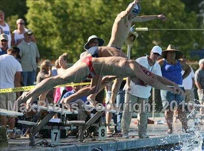 Thumbnail 3 in CIF Central Section Swimming Championships (Prelims 400 Freestyle Relay) photogallery.