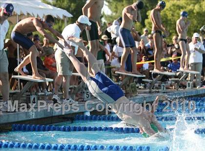Thumbnail 2 in CIF Central Section Swimming Championships (Prelims 400 Freestyle Relay) photogallery.